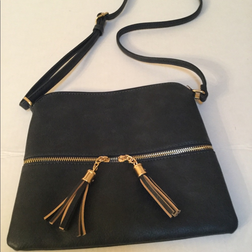 Navy purse